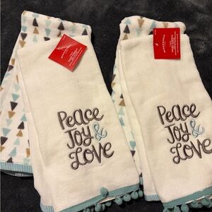 Wondershop festive Cotton Hand Towels Set